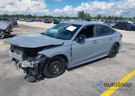 2024 Honda Civic Sport из США, поврежденный, VIN 2HGFE2F58RH567092